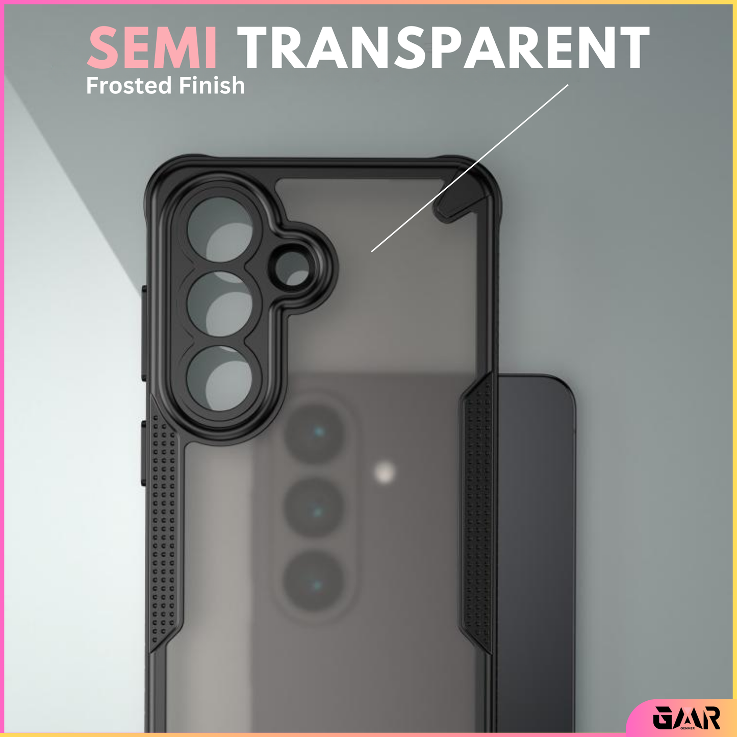 GENMER Rugged Shield Cover Compatible With Galaxy S26 Shockproof Case