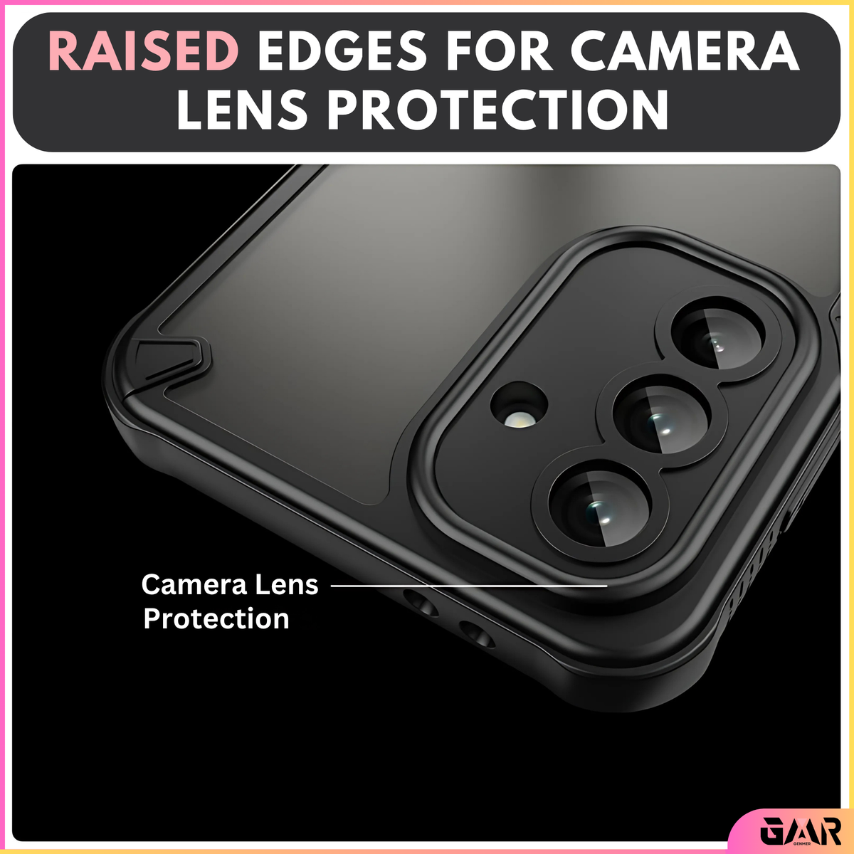 GENMER Rugged Shield Cover Compatible With Samsung Galaxy A17 Shockproof Case