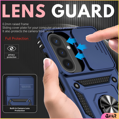 GENMER Lens-Guard Cover Compatible With Samsung Galaxy A27 Shockproof Case - Navy Blue