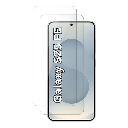 GENMER Tempered Glass Screen Protector Compatible With Galaxy S25 FE - 2 Pack