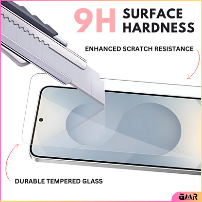 GENMER Tempered Glass Screen Protector Compatible With Galaxy S25 FE - 2 Pack