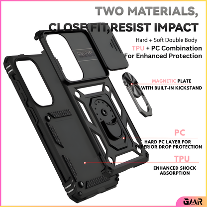 GENMER Lens-Guard Cover Compatible With Samsung Galaxy S26 Shockproof Case