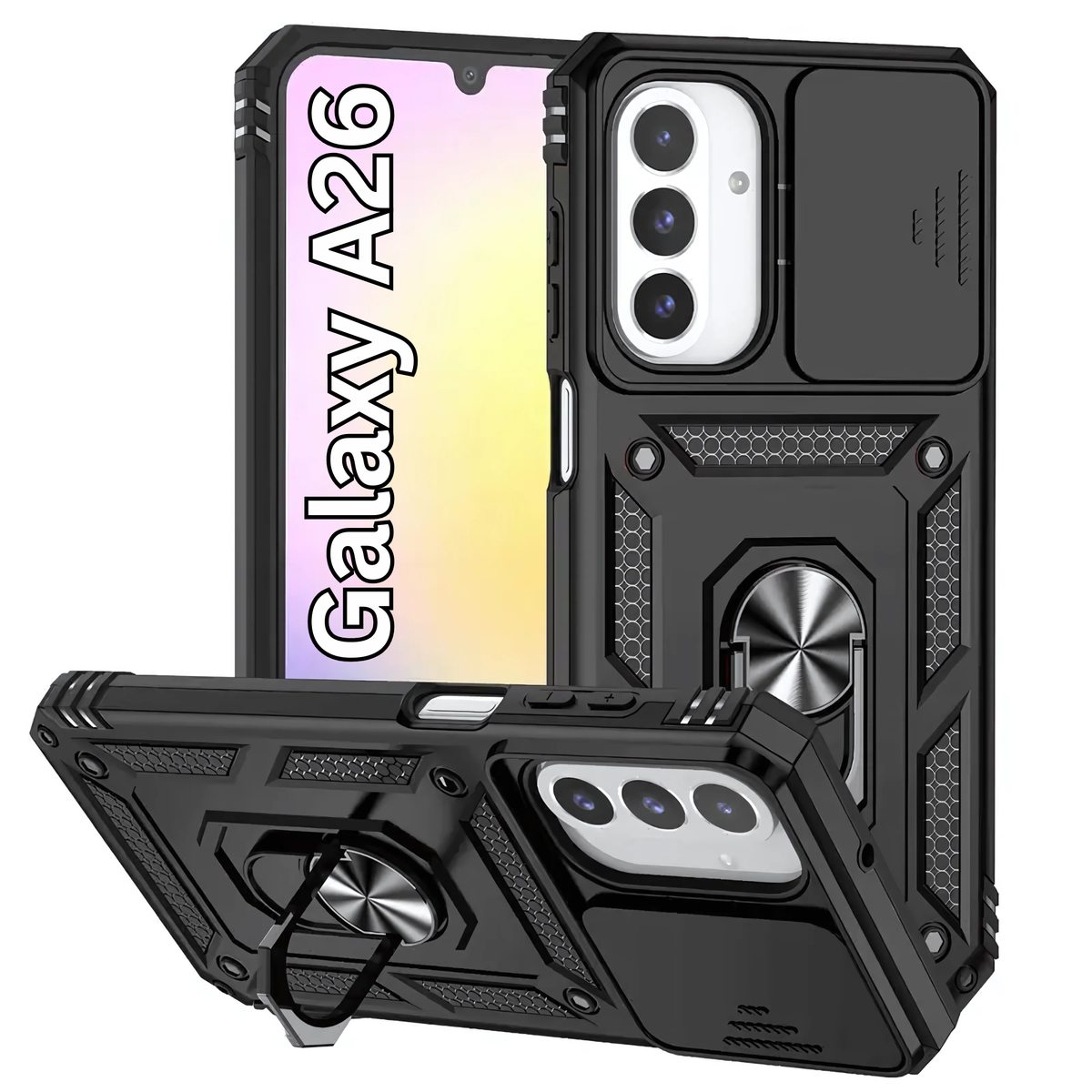 GENMER Lens-Guard Cover Compatible With Samsung Galaxy A26 Shockproof Case