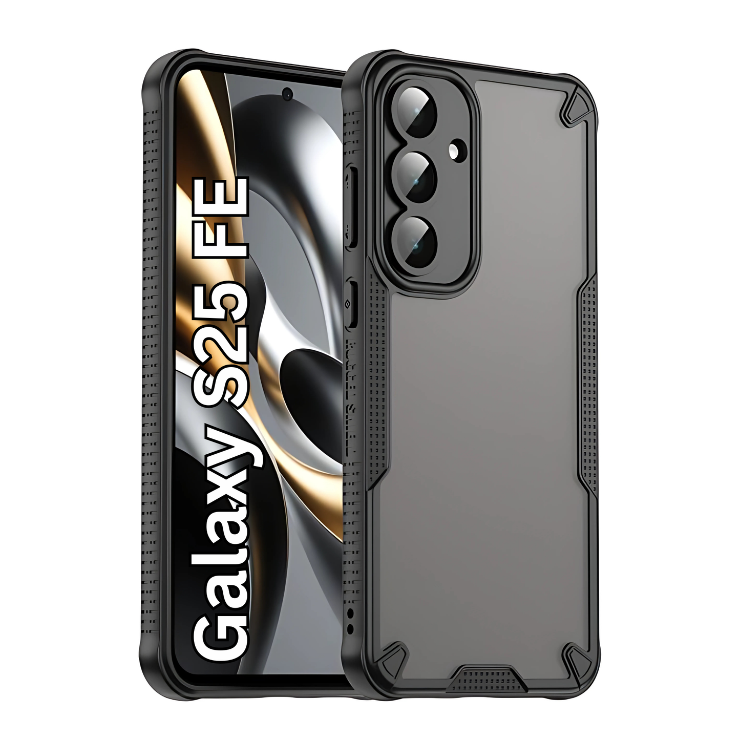 GENMER Rugged Shield Cover Compatible With Galaxy S25 FE Shockproof Case