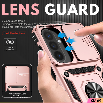 GENMER Lens-Guard Cover Compatible With Samsung Galaxy A27 Shockproof Case - Rose Gold