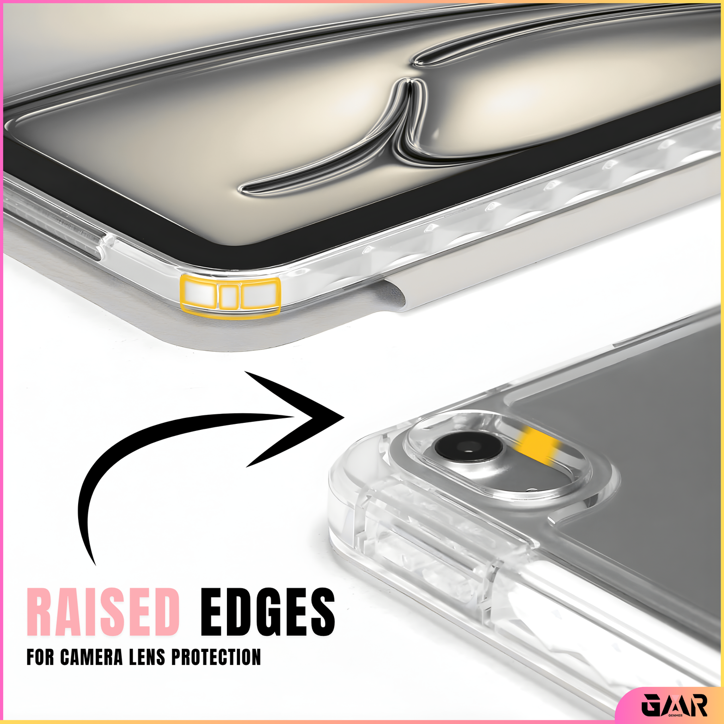 GENMER Shockproof Flip Case Cover Compatible with iPad 11th Gen (A16) 2025