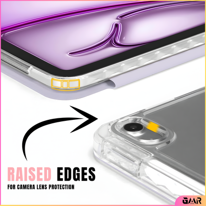 GENMER Flip Case Shockproof Cover Compatible with iPad 11th Gen (A16) 2025 - Purple