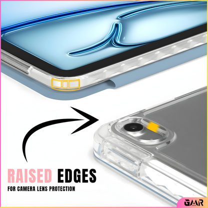 GENMER Flip Case Shockproof Cover Compatible with iPad 11th Gen (A16) 2025 - Light Blue