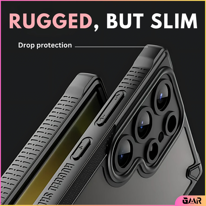 GENMER Rugged Shield Cover Compatible With Samsung Galaxy S25 Ultra Shockproof Case