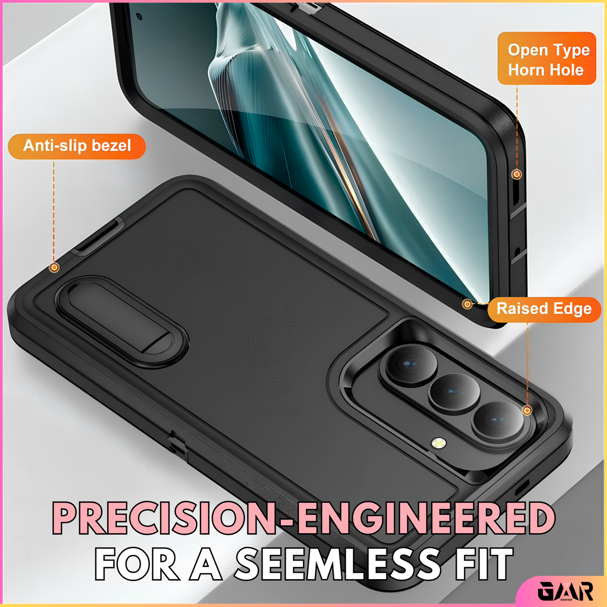 GENMER KORVIX Heavy Duty Shockproof Cover Compatible With Galaxy S26 FE
