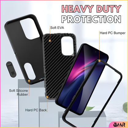 GENMER KORVIX Heavy Duty Shockproof Cover Compatible With Galaxy A27