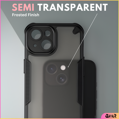 GENMER Rugged Shield Cover Compatible With iPhone 15 Shockproof Case
