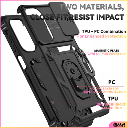 GENMER Lens-Guard Cover Compatible With Samsung Galaxy A17 Shockproof Case