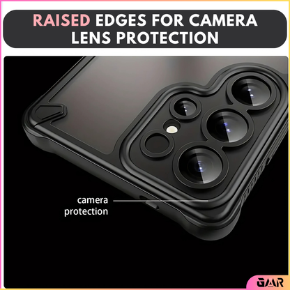 GENMER Rugged Shield Cover Compatible With Samsung Galaxy S25 Ultra Shockproof Case