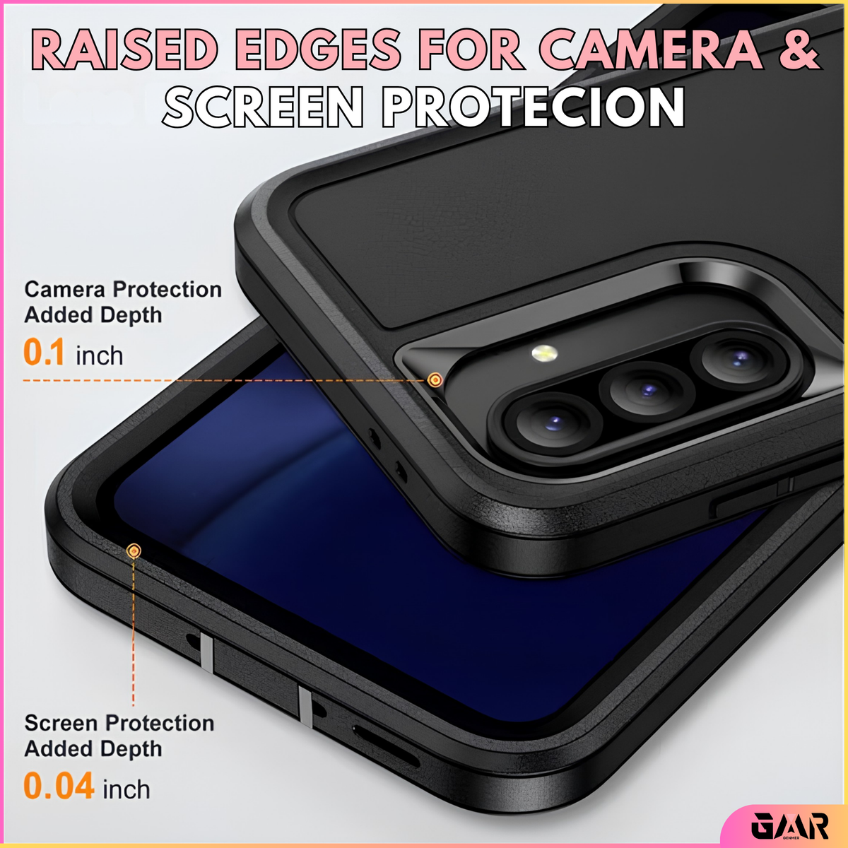 GENMER KORVIX Heavy Duty Shockproof Cover Compatible With Galaxy A27