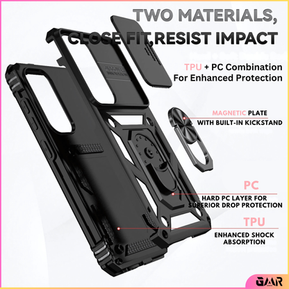 GENMER Lens-Guard Cover Compatible With Samsung Galaxy A06 Shockproof Case