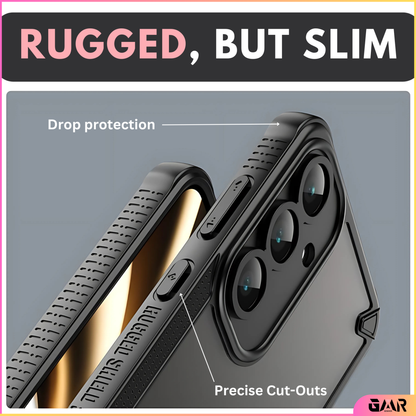 GENMER Rugged Shield Cover Compatible With Galaxy S25 FE Shockproof Case