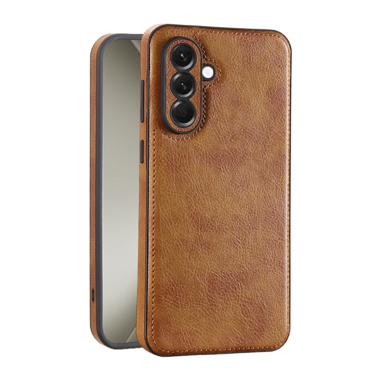 GENMER Shockproof Premium Leather Cover Compatible With Samsung Galaxy A57
