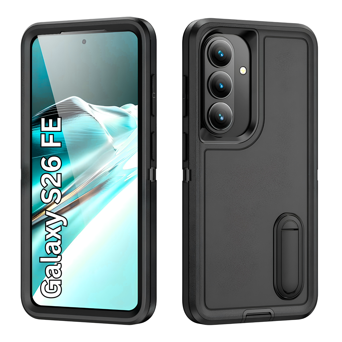 GENMER KORVIX Heavy Duty Shockproof Cover Compatible With Galaxy S26 FE